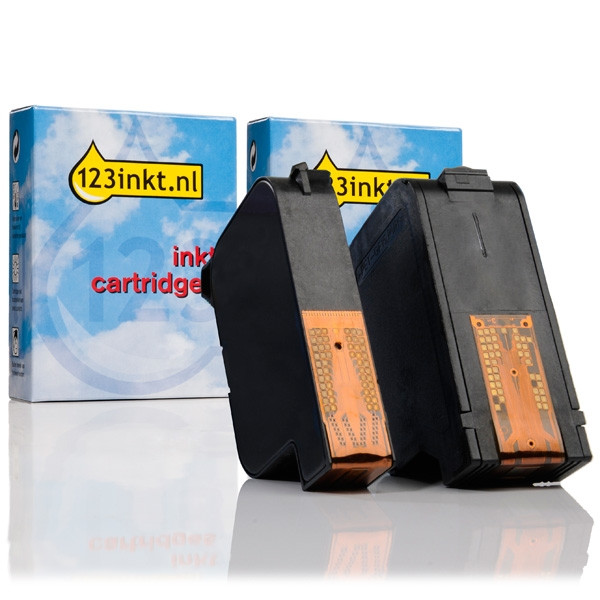 Aanbieding: 123inkt huismerk vervangt HP 45 zwart + HP 23 kleur 51645AEC C1823DC 030203 - 1