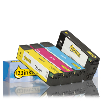Aanbieding: 123inkt huismerk vervangt HP 982X multipack zwart/cyaan/magenta/geel T0B27AC T0B28AC T0B29AC T0B30AC 093706