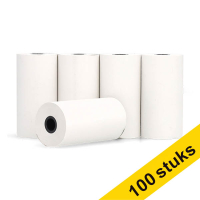 Aanbieding: 123inkt kassarol 57x30x8 thermo wit 48 grams (100 stuks) 303631
