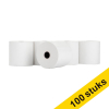 Aanbieding: 123inkt kassarol 57x60x12 mm thermo wit (100 stuks) 302711 - 1