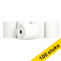 Aanbieding: 123inkt kassarol 80x80x12 thermo wit 48 grams (100 stuks) 303622