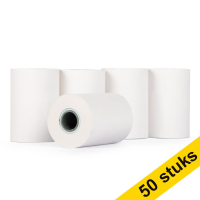 Aanbieding: 123inkt pinrol 57x40x12 thermo wit (50 stuks) 303654