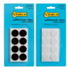 Aanbieding: 123inkt zelfklevende viltjes rond zwart/wit 20 mm (32 stuks)  301029