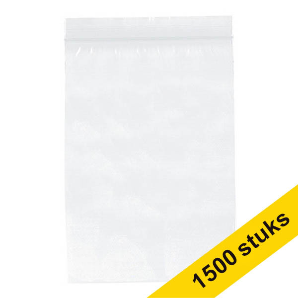 Aanbieding: 15x 123inkt gripzak 160 mm x 230 mm (100 stuks)  302792 - 1
