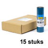 Aanbieding: 15x Zebra 3200 wax/hars ribbon (03200GS11007) 110 mm x 74 m (123inkt huismerk)