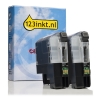 Aanbieding: 2 x Brother LC-227XLBK  inktcartridge zwart hoge capaciteit (123inkt huismerk)  127230