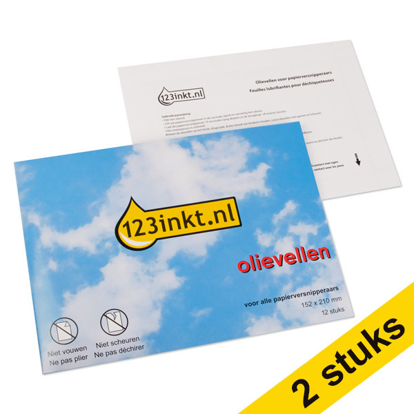 Aanbieding: 2x 123inkt olievellen (12 stuks) 2101949C 301000 - 1