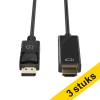 Aanbieding: 3x 123inkt DisplayPort naar HDMI kabel (2 meter) 302477 - 1