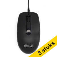 Aanbieding: 3x 123inkt M720 muis met kabel 329593