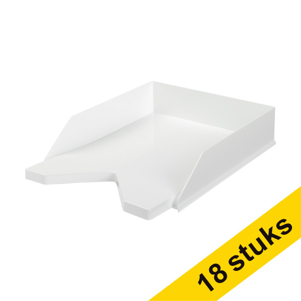 Aanbieding: 3x 123inkt brievenbak wit (6 stuks)  302440 - 1