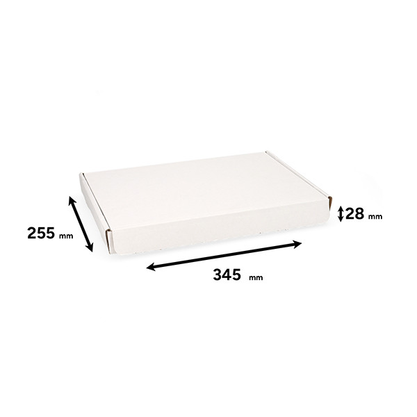 Aanbieding: 3x 123inkt brievenbusdoos A4 345 x 255 x 28 mm (10 stuks) 301963 - 2