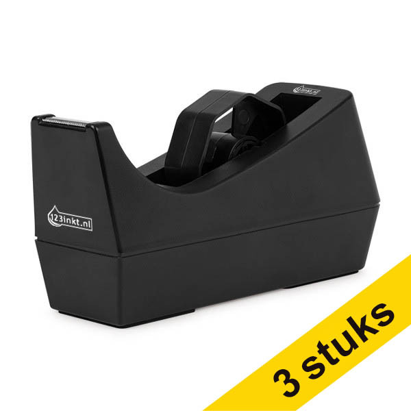 Aanbieding: 3x 123inkt bureaudispenser voor rol met grote kern  302798 - 1