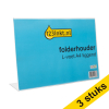 Aanbieding: 3x 123inkt folderhouder L-voet A4 liggend