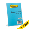 Aanbieding: 3x 123inkt folderhouder L-voet A6