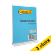 Aanbieding: 3x 123inkt folderhouder T-voet A6