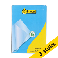 Aanbieding: 3x 123inkt gerecyclede document lamineerhoes A6 glanzend 2x80 micron (100 stuks)