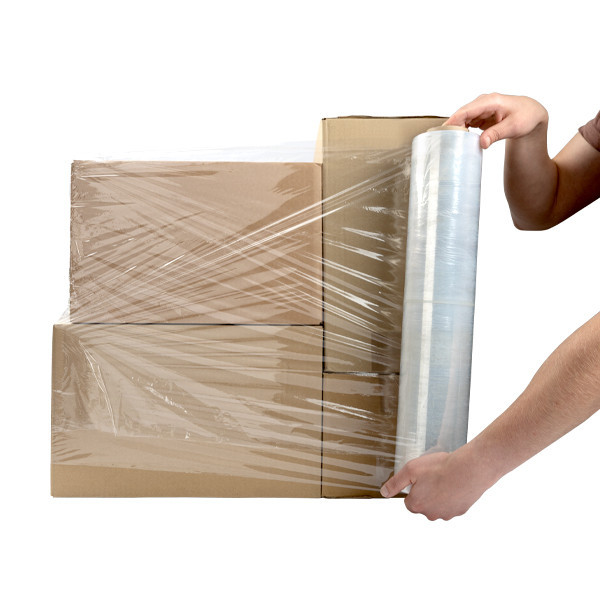 Aanbieding: 3x 123inkt handwikkelfolie transparant 50 cm x 300 m 206268 - 2