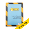 Aanbieding: 3x 123inkt informatiekader A5 zelfklevend zwart/geel (2 stuks) 301280 - 1