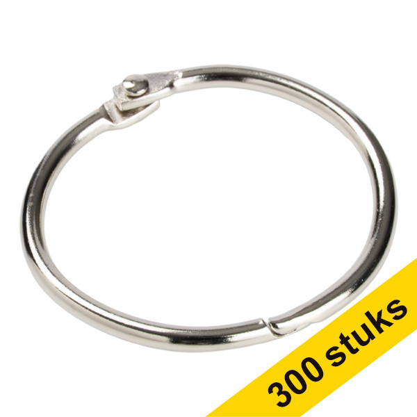 Aanbieding: 3x 123inkt klikring 38 mm (100 stuks) 302632 - 1