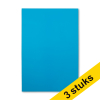 Aanbieding: 3x 123inkt magnetisch uitwisbaar vel blauw (20 x 30 cm) 302144 - 1