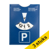 Aanbieding: 3x 123inkt parkeerschijf 302196 - 1
