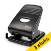 Aanbieding: 3x 123inkt perforator zwart 2-gaats (40 vel) 302867 - 1