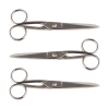 Aanbieding: 3x 123inkt schaar roestvrij staal 140 mm 301235 - 1