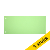 Aanbieding: 3x 123inkt scheidingsstrook 105 x 240 mm groen (100 stuks)