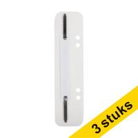 Aanbieding: 3x 123inkt snelhechterstrips 6 en 8 cm met perforatie wit (100 stuks)