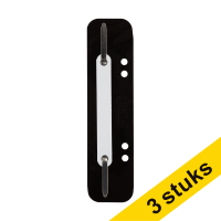 Aanbieding: 3x 123inkt snelhechterstrips 6 en 8 cm met perforatie zwart (100 stuks)