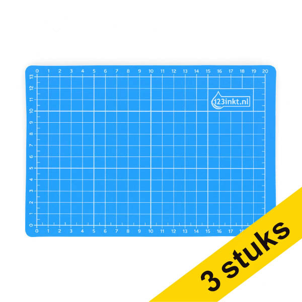 Aanbieding: 3x 123inkt snijmat 3-laags 230 x 190 mm (A5) 303035 - 1