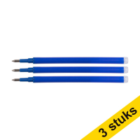 Aanbieding: 3x 123inkt uitwisbare balpen navulling blauw (3 stuks)