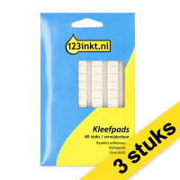 Aanbieding: 3x 123inkt verwijderbare kleefpads (80 stuks)