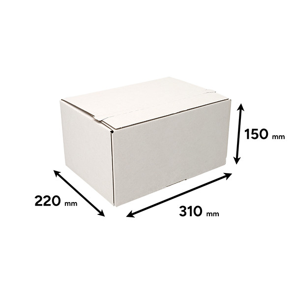 Aanbieding: 3x 123inkt verzenddoos autolock 310 x 220 x 150 mm (10 stuks) 301962 - 3