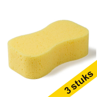 Aanbieding: 3x 123schoon carwash spons 20 x 11 x 6 cm