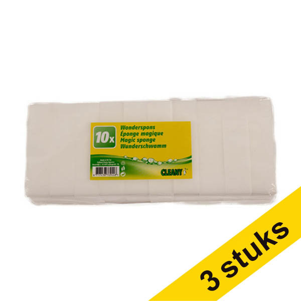 Aanbieding: 3x 123schoon wonderspons (10 stuks)  SDR07329 - 1