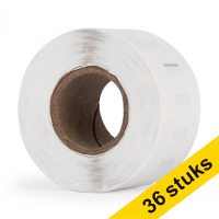 Aanbieding: 3x Dymo 2093091 adresetiketten 12 stuks 99010 (123inkt huismerk)
