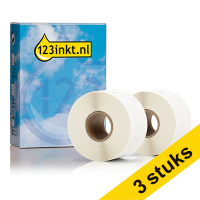 Aanbieding: 3x Dymo S0722400 / 99012 brede adresetiketten 2 rollen (123inkt huismerk)