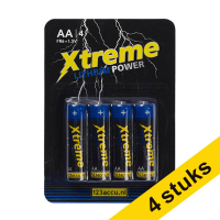 Aanbieding: 4x 123accu Xtreme Power FR6 AA batterij (4 stuks)  ADR00308