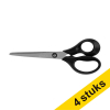 Aanbieding: 4x 123inkt schaar kunststof handvat 160 mm 301090 - 1