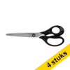Aanbieding: 4x 123inkt schaar kunststof handvat 190 mm