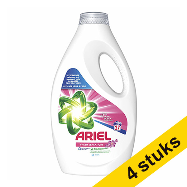 Aanbieding: 4x Ariel Fresh Sensation wasmiddel vloeibaar 1215 ml (27 wasbeurten)  SAR05203 - 1