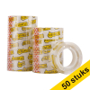 Aanbieding: 50x 123inkt standaard plakband 15 mm x 10 m 301387 - 1