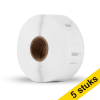 Aanbieding: 5x 123inkt LW650XL PRO 1933083 / 22112286 duurzame vierkante etiketten 650817 - 1