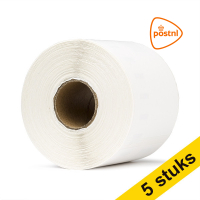 Aanbieding: 5x 123inkt LW650XL PRO S0904980 extra grote PostNL verzendetiketten