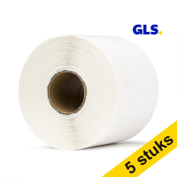 Aanbieding: 5x 123inkt LW650XL PRO extra grote GLS verzendlabels (104 x 159 mm)