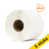 Aanbieding: 5x 123inkt LW650XL PRO extra grote PostNL verzendetiketten (159 x 104 mm)