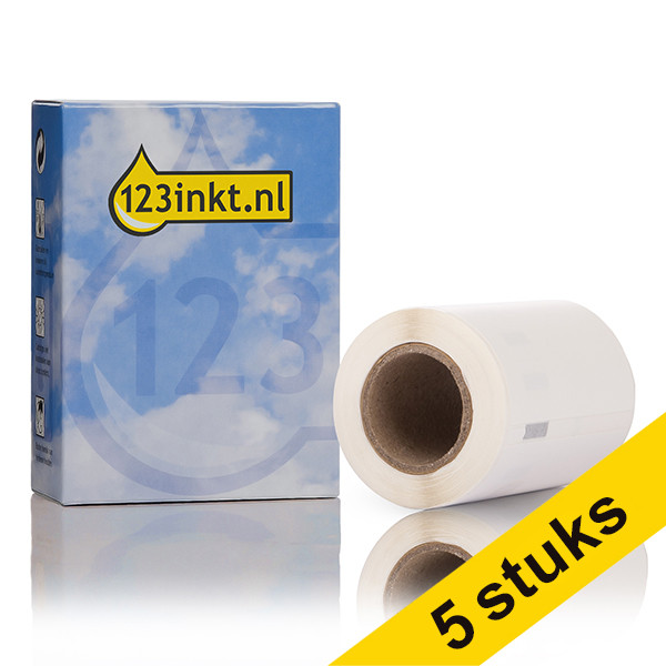 Aanbieding: 5x 123inkt LW650 1976414 duurzame verzendetiketten  650754 - 1