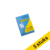Aanbieding: 5x 123inkt badge lamineerhoes 67 x 99 mm glanzend 2x125 micron (100 stuks)