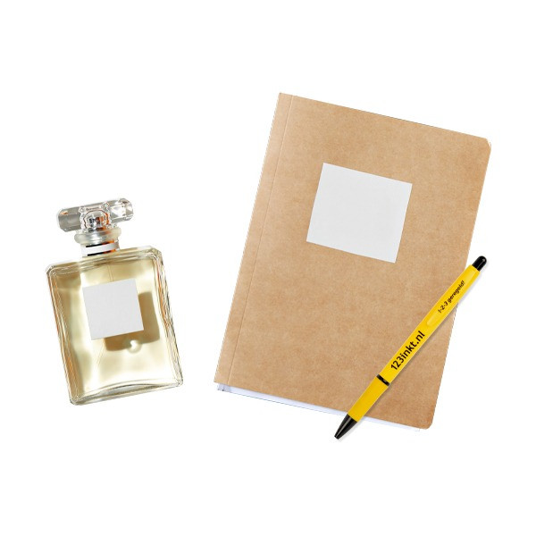 Aanbieding: 5x 123inkt huismerk vervangt Brother DK-11221 vierkant label wit 653065 - 2